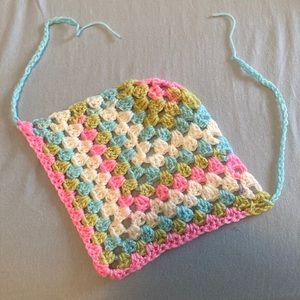 Handmade Crochet Kerchief Headband